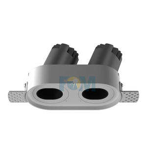 Wall Washer Double head Spotlight Frameless adjustable 
